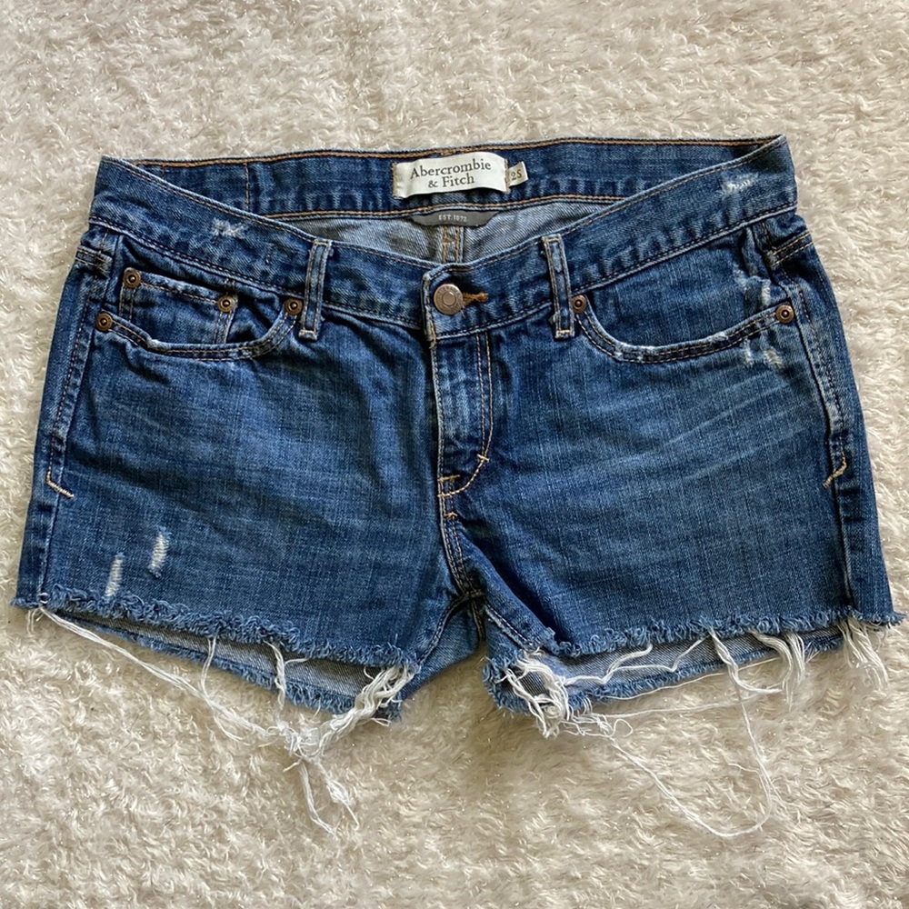 Abercrombie & Fitch MADISON Jean Shorts size 25